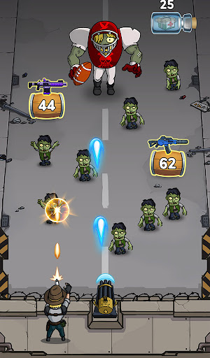 Captura de Tela do Jogo Zombie War Idle Defense 1