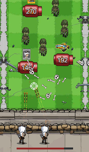 Captura de Tela do Jogo Zombie War Idle Defense 2