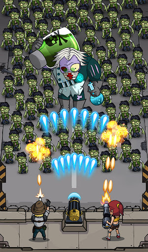 Captura de Tela do Jogo Zombie War Idle Defense 3