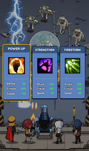 Captura de Tela do Jogo Zombie War Idle Defense 4