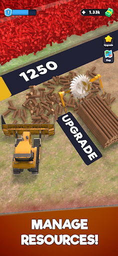 Idle Lumber Chopper Kingdom Screenshot 2
