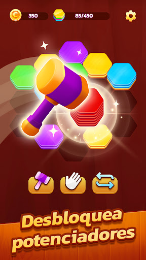 Hexa Stack: Puzzle de Colores Screenshot 3