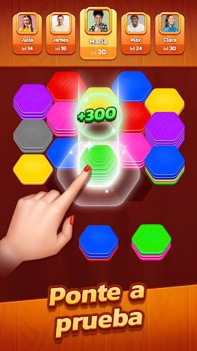 Hexa Stack: Puzzle de Colores Screenshot 4