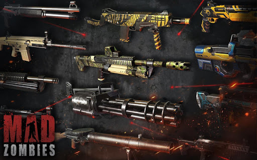 Mad Zombies: Jogos de Zombie Captura de Tela 1