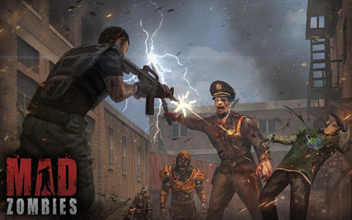 Mad Zombies: Jogos de Zombie Captura de Tela 2