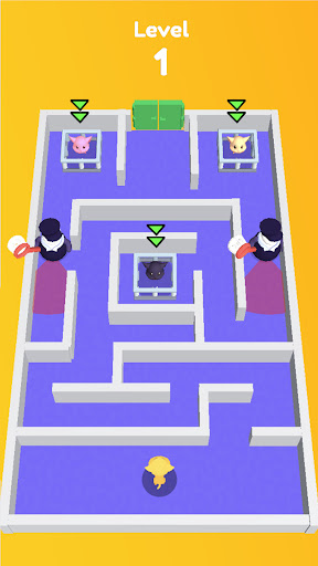 Cat Escape: Atrapan y Escapa スクリーンショット 1