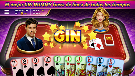 Gin Rummy - Jogo de cartas Screenshot 1