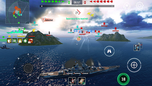 World War de Navios de Guerra: Captura de Tela 3
