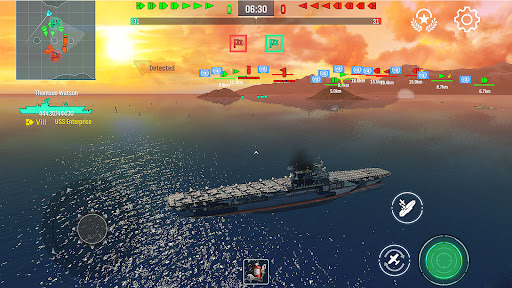World War de Navios de Guerra: Captura de Tela 4