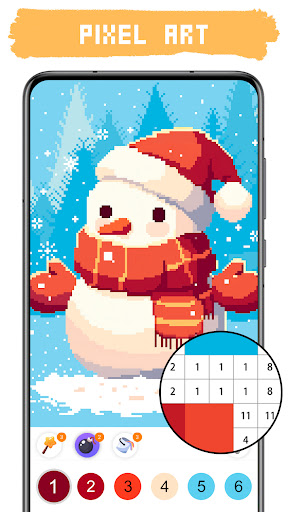 Pixel Art Coloring: Art Games Screenshot 1