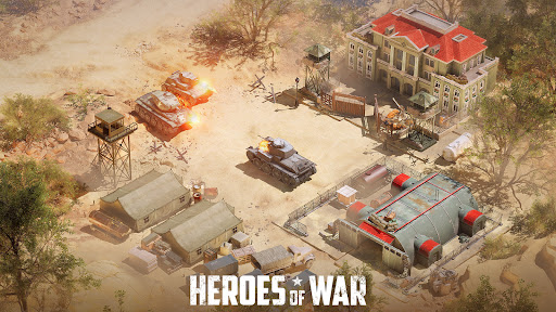 Heroes of War: WW2 Idle RPG Screenshot 3