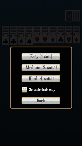 Spider Solitaire Screenshot 3