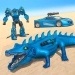クロコダイルロボット変形ゲームをダウンロード