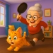 Download Kitty vs Granny House Chaos