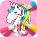 Descargar Libro para colorear unicornio