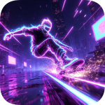 Baixar Neon Skate | Skateboard Retro