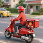 Download Food Delivery in the City
