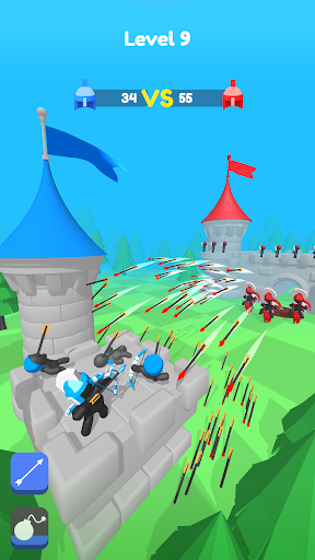 Merge Archers: Salvar a corte Screenshot 3