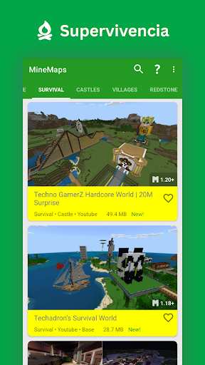 Minecraft PE 用のマップ スクリーンショット 5