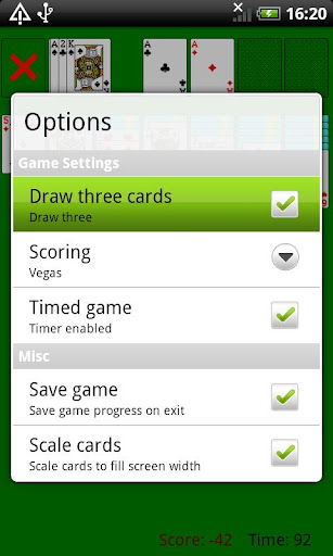 Solitario Clásico Screenshot 4