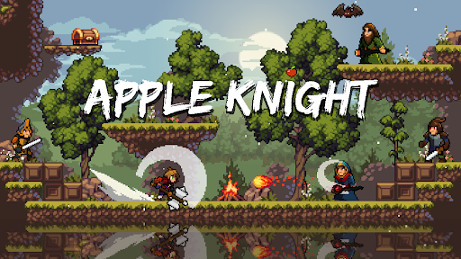 Apple Knight Action Platformer スクリーンショット 1