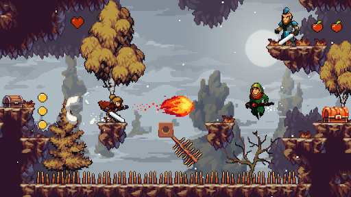 Apple Knight Action Platformer スクリーンショット 2