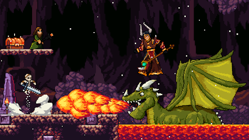 Apple Knight Action Platformer スクリーンショット 3