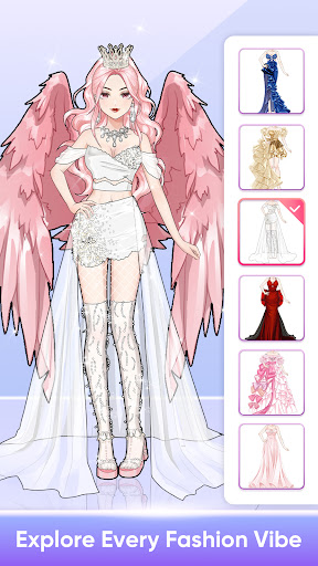 ファッションデザイン:モデルドレスアップ スクリーンショット 3