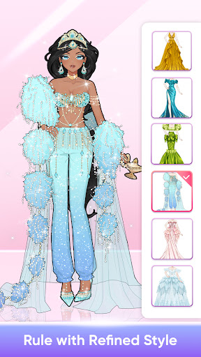 ファッションデザイン:モデルドレスアップ スクリーンショット 4