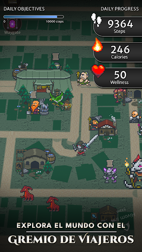 Orna: Um fantástico GPS RPG Captura de Tela 4