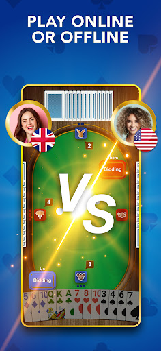 Spades Juego de cartas clásico Screenshot 2