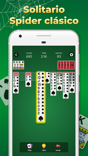 Spider Solitaire, Solitario Screenshot 2