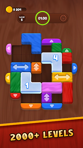 Color Wood Jam - Rompecabezas Screenshot 3
