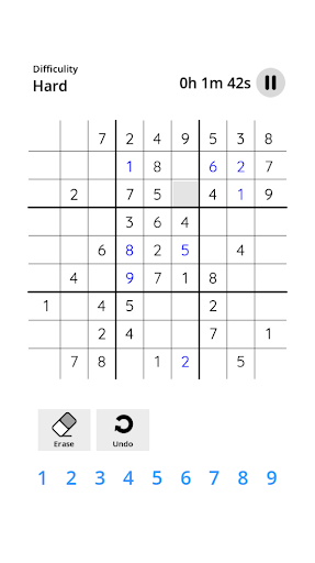 Sudoku Clássico Captura de Tela 3