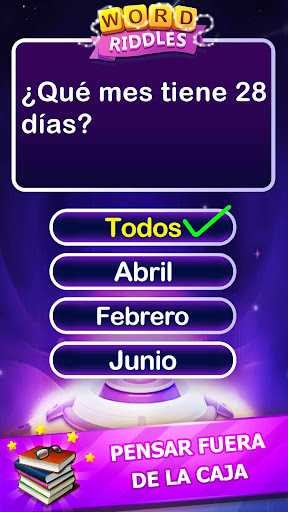 Word Riddles - Juegos de palab スクリーンショット 4